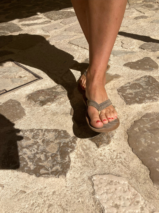 Pata Roxa - Fish Leather Sandals
